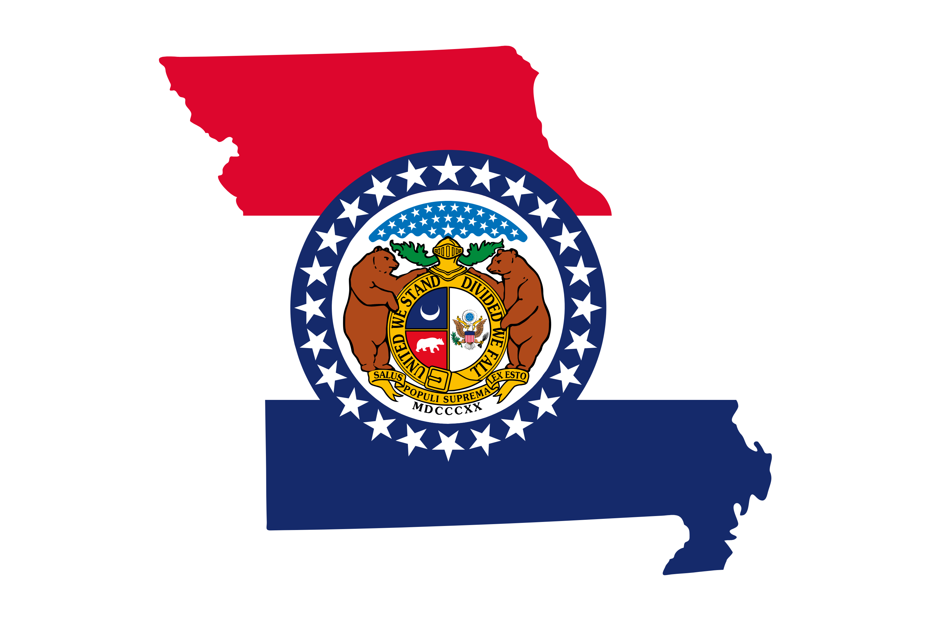 Missouri state graphic